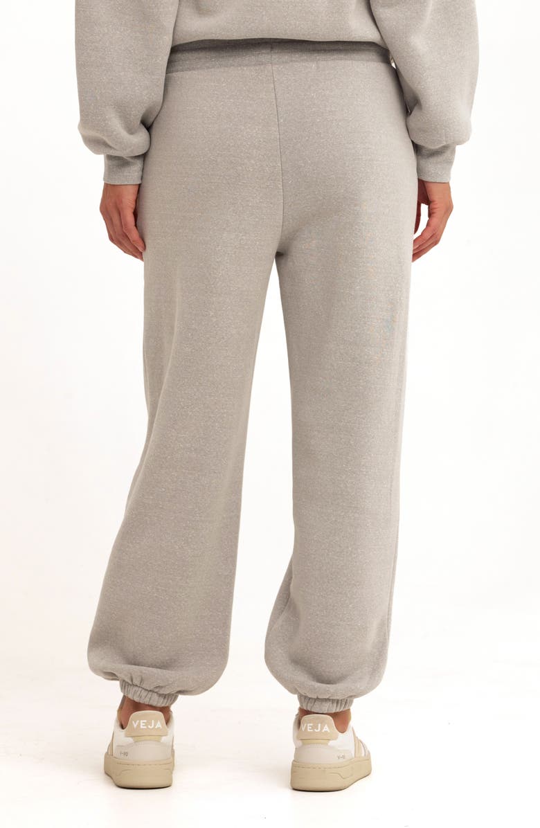 Threads 4 Thought Jayla Fleece Sweatpants, Alternate, color, Light Heather Grey