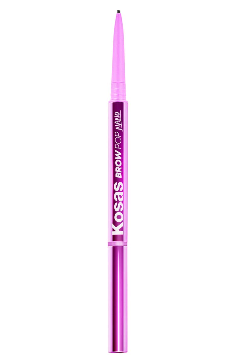 Kosas Brow Pop Nano Ultra-Fine Detailing + Feathering Pencil, Main, color, Black