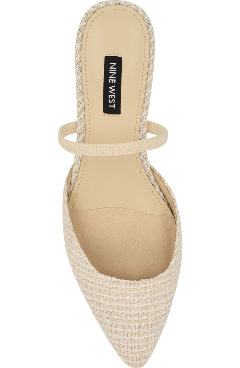 Nine West Gorga Mule, Alternate, color, Ivory