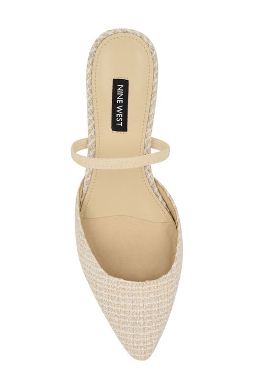 Shop Nine West Gorga Mule In Ivory