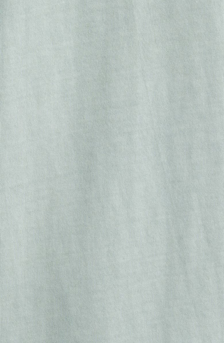 Treasure & Bond Solid Cotton Jersey Polo, Alternate, color, Grey Blue