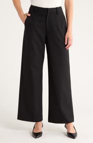 rag & bone Hazel High Waist Wool Blend Pants