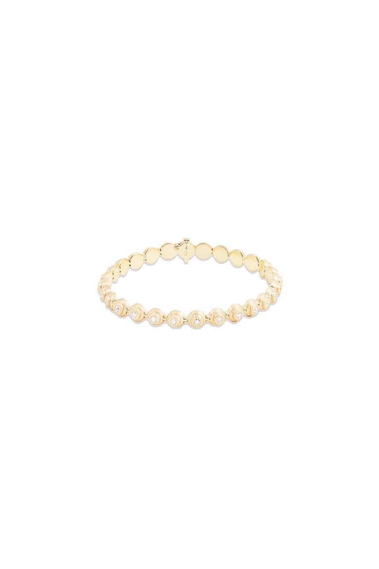 Evolve Link Bracelet, Main, color, Diamond-Gold