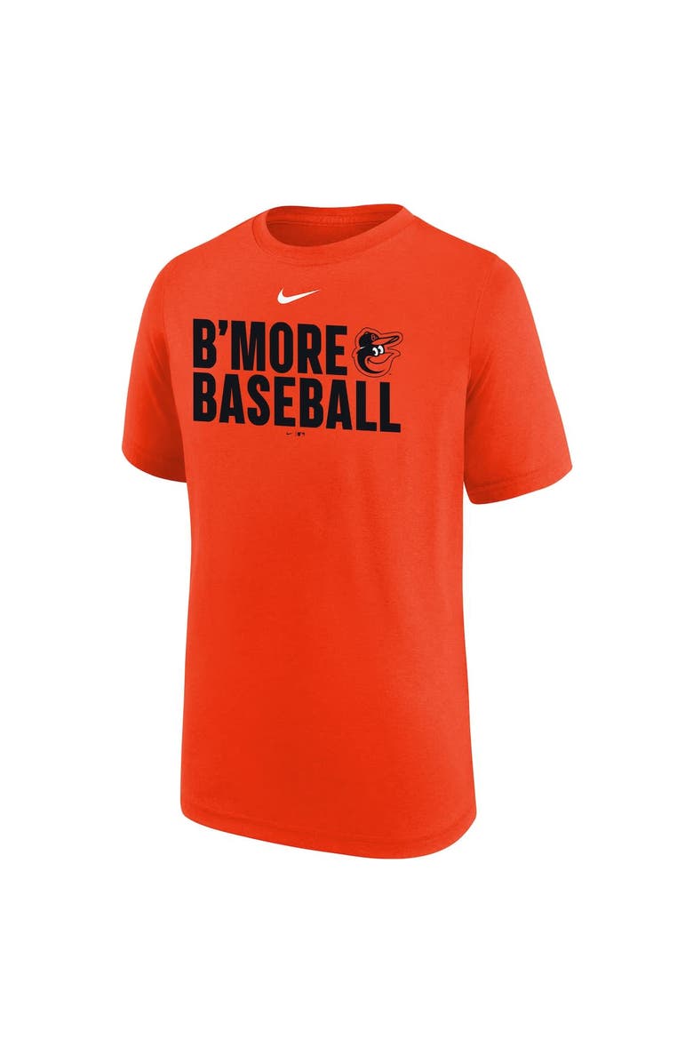 Nike Youth Nike  Orange Baltimore Orioles Local Legend T-Shirt, Alternate, color, 