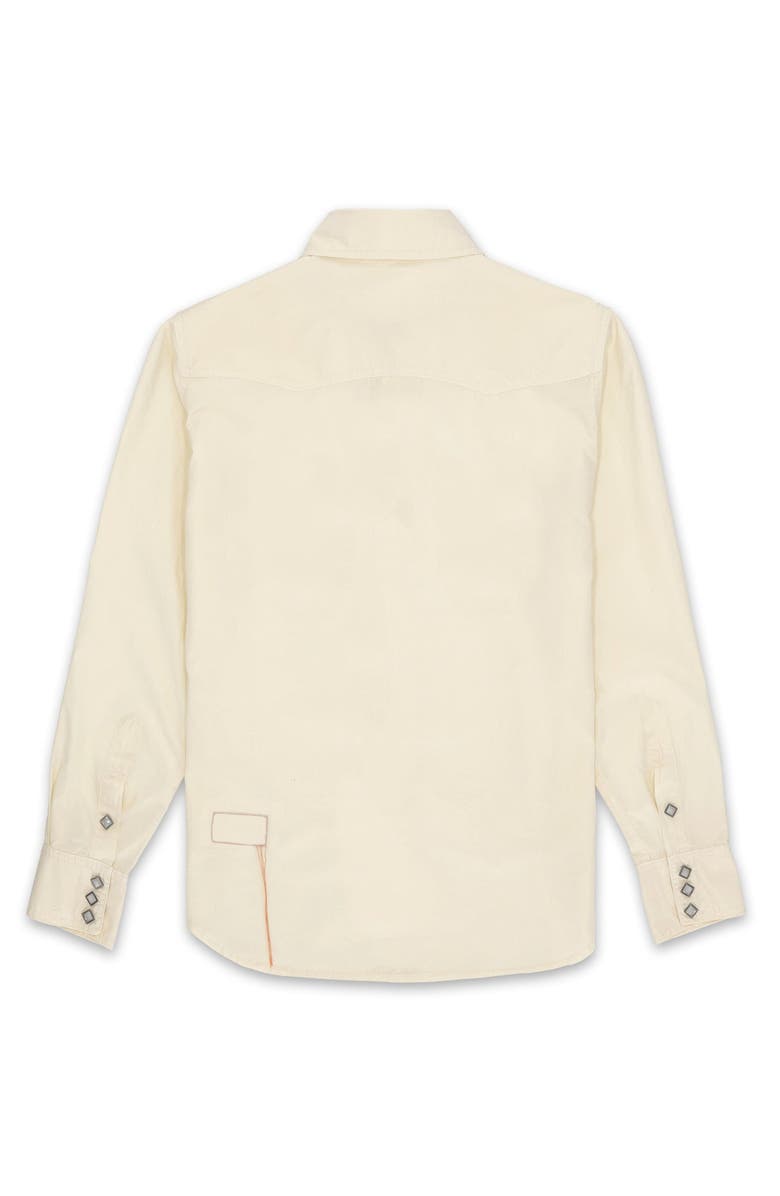 Fortela Toledo Texan Cotton Shirt, Alternate, color, Milk