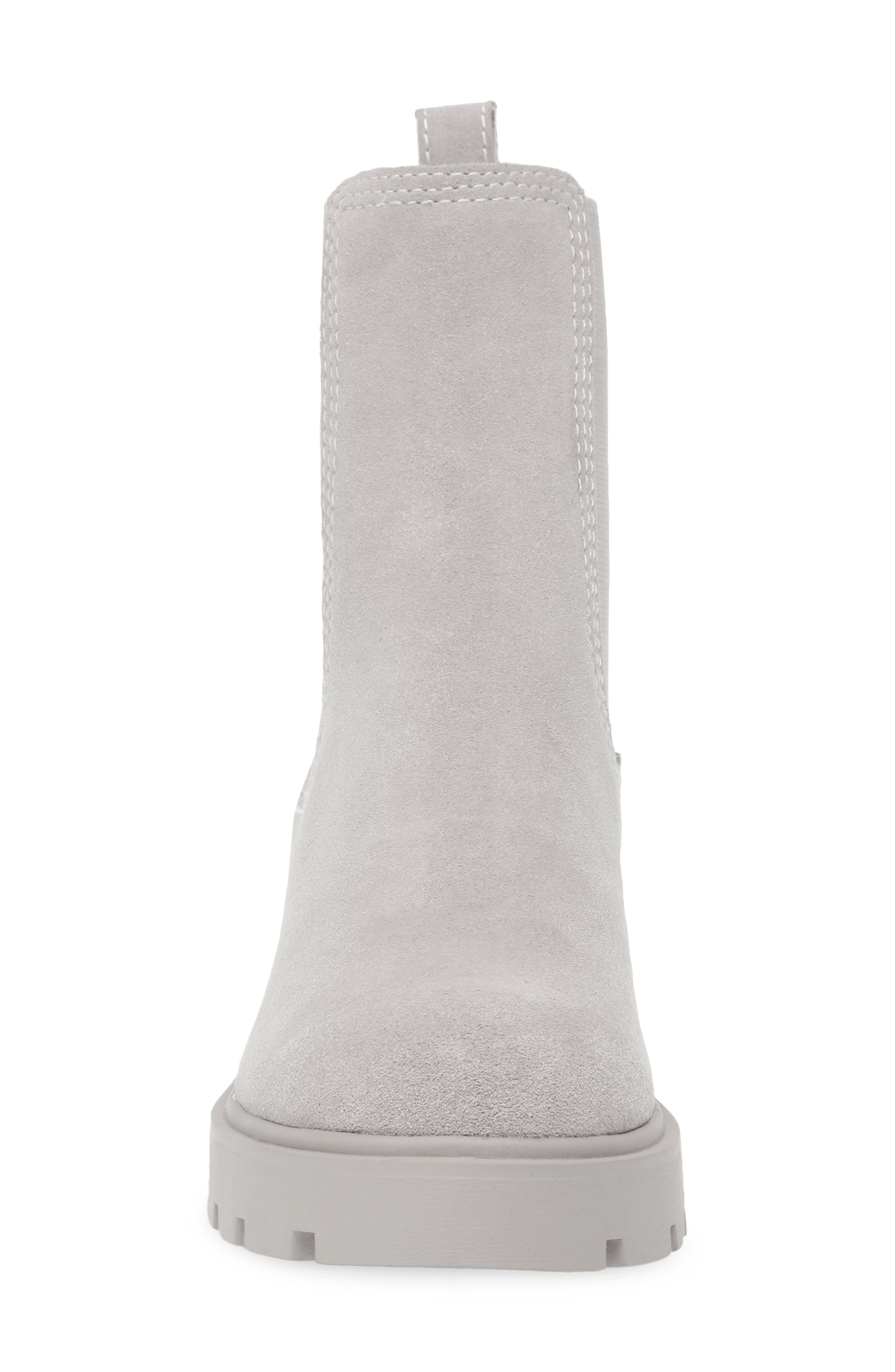 Haylan Chelsea Boot, Alternate, color, GREY SUEDE