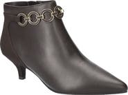 EASY STREET Jinx Pointed Toe Kitten Heel Bootie