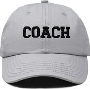 Dalix Coach Embroidered Sports Dad Cap