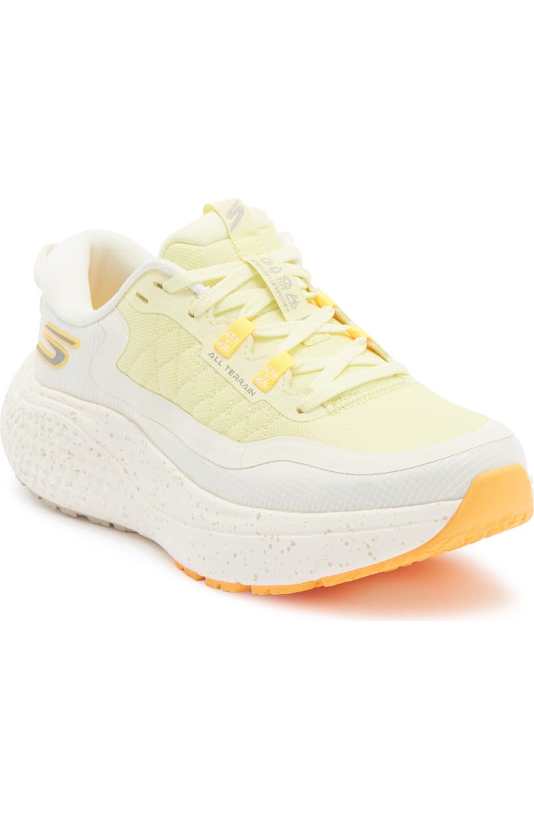 SKECHERS GO RUN Supersonic Max Running Shoe, Main, color, Natural/ Yellow