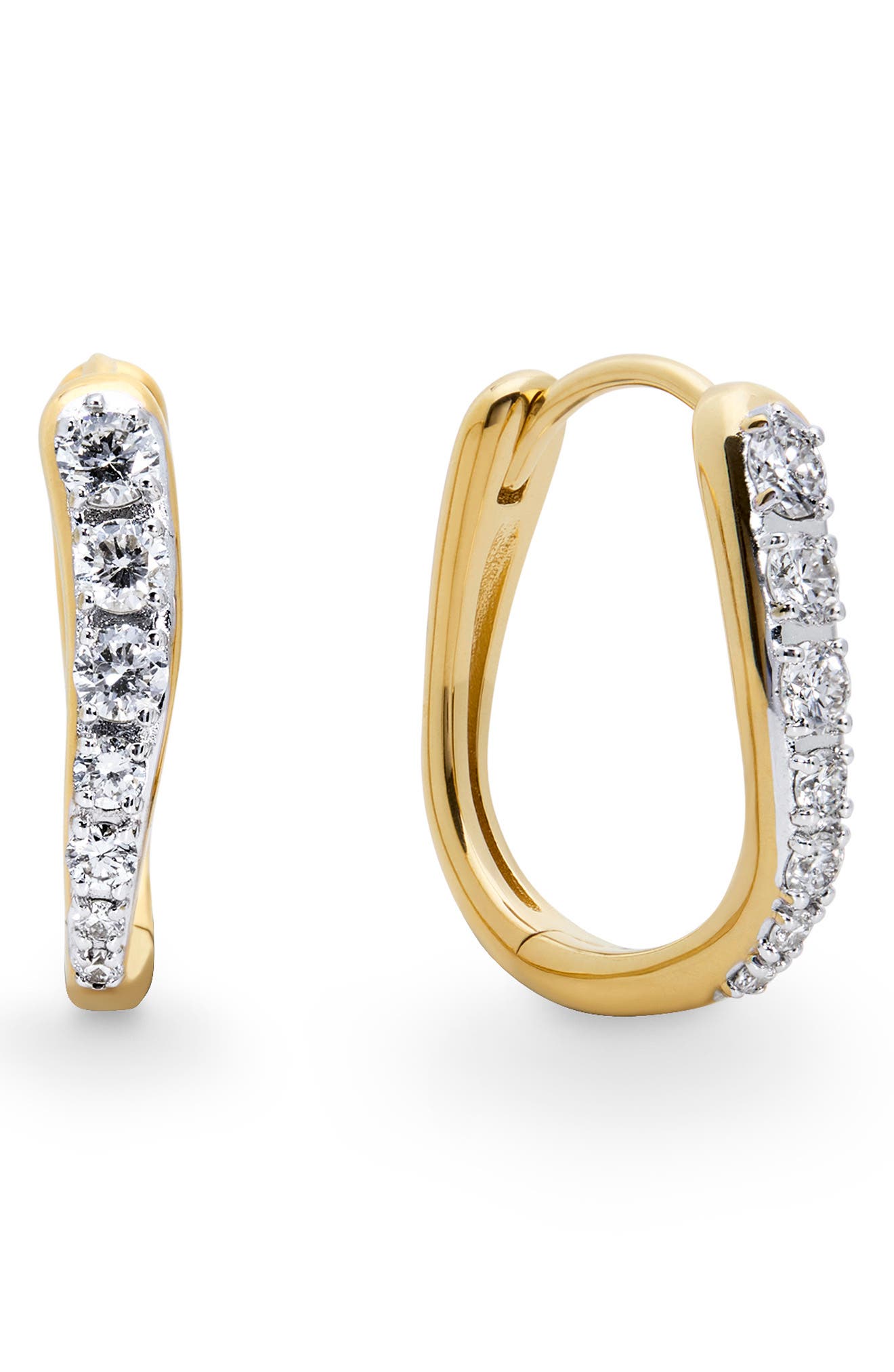 selected 18K GOLD VERMEIL/ LAB DIAMOND