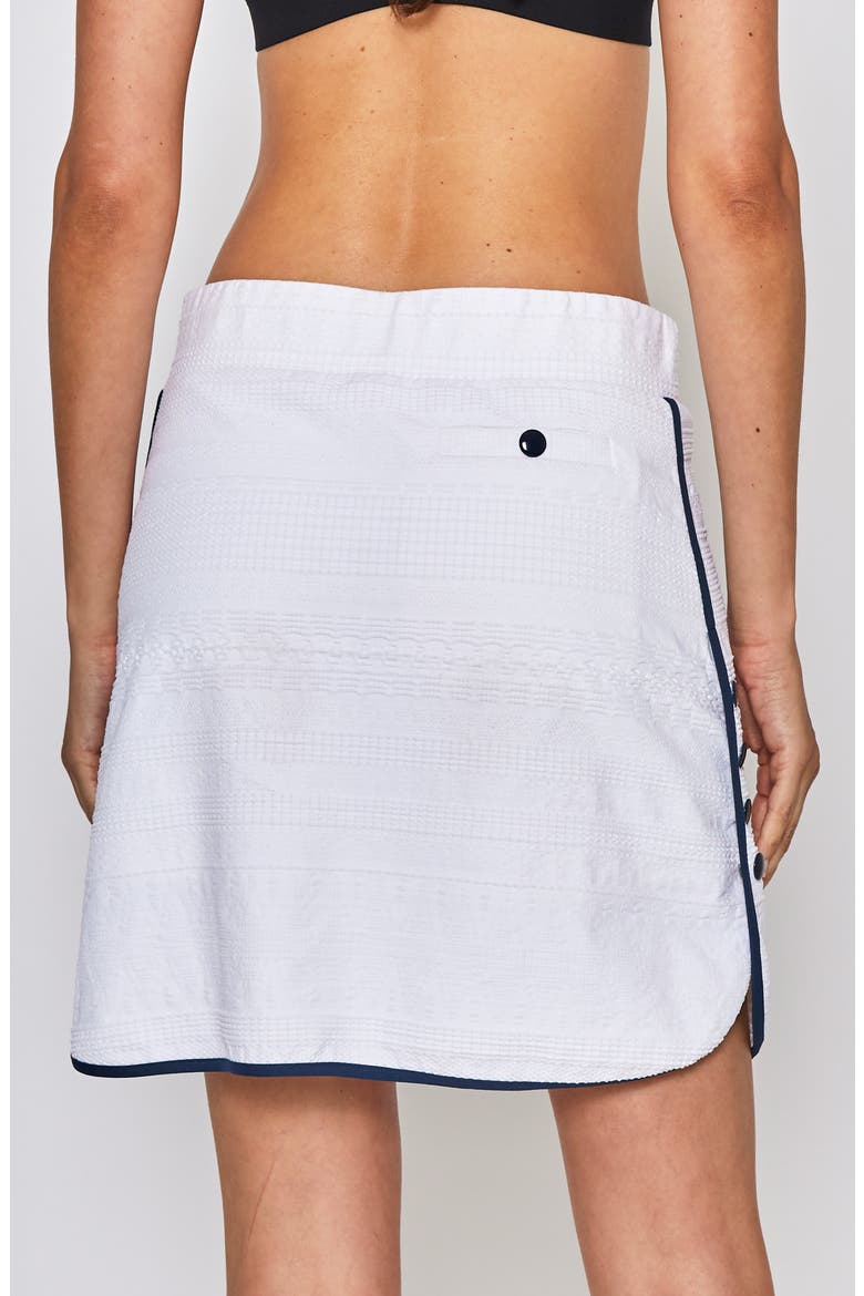 SIDE SNAP SKORT, Alternate, color, WHITE