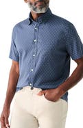 Faherty Movement Short Sleeve Button-Up Shirt