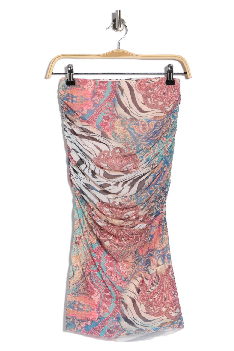 Riley Print Skirt, Alternate, color, GILDED PAISLEY