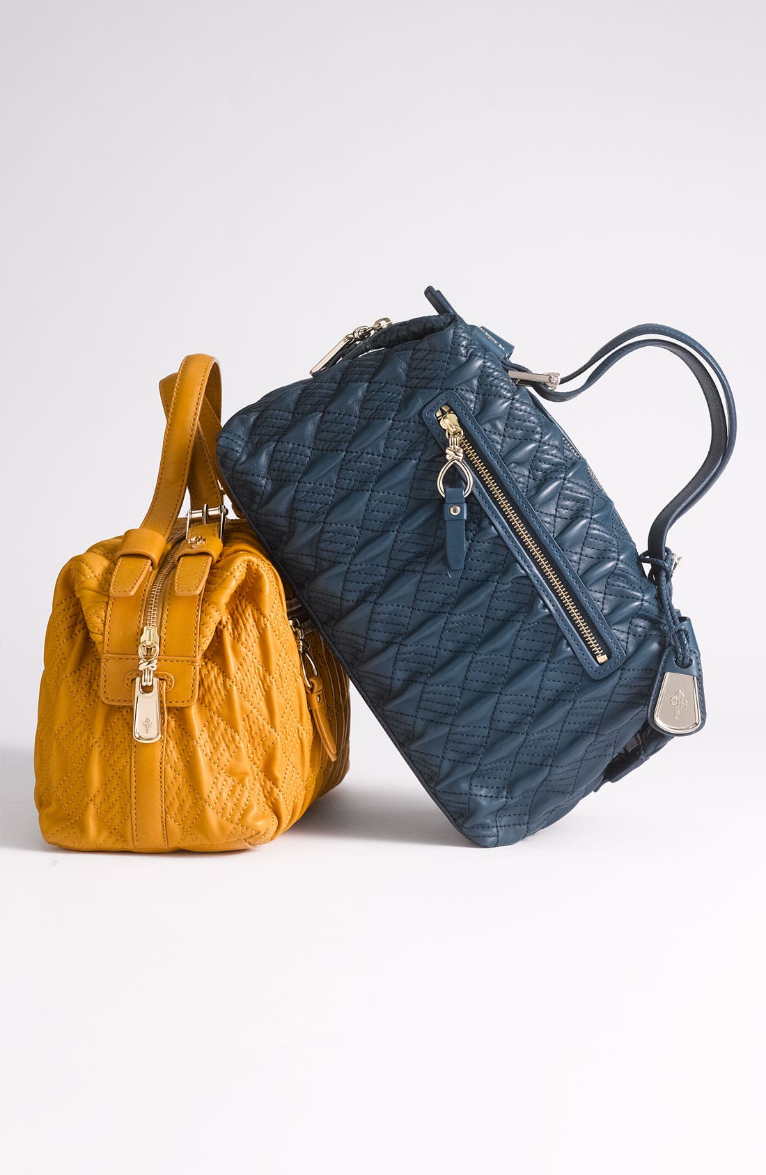 'Heritage Quilt - Archer Mini' Satchel, Alternate, color, BLACK