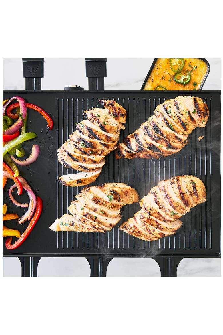 Ultimate Gourmet Electric Grill, Alternate, color, BLACK