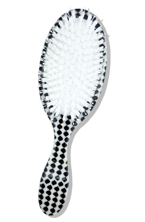 Hand Painted Polka Dot Heart Brush