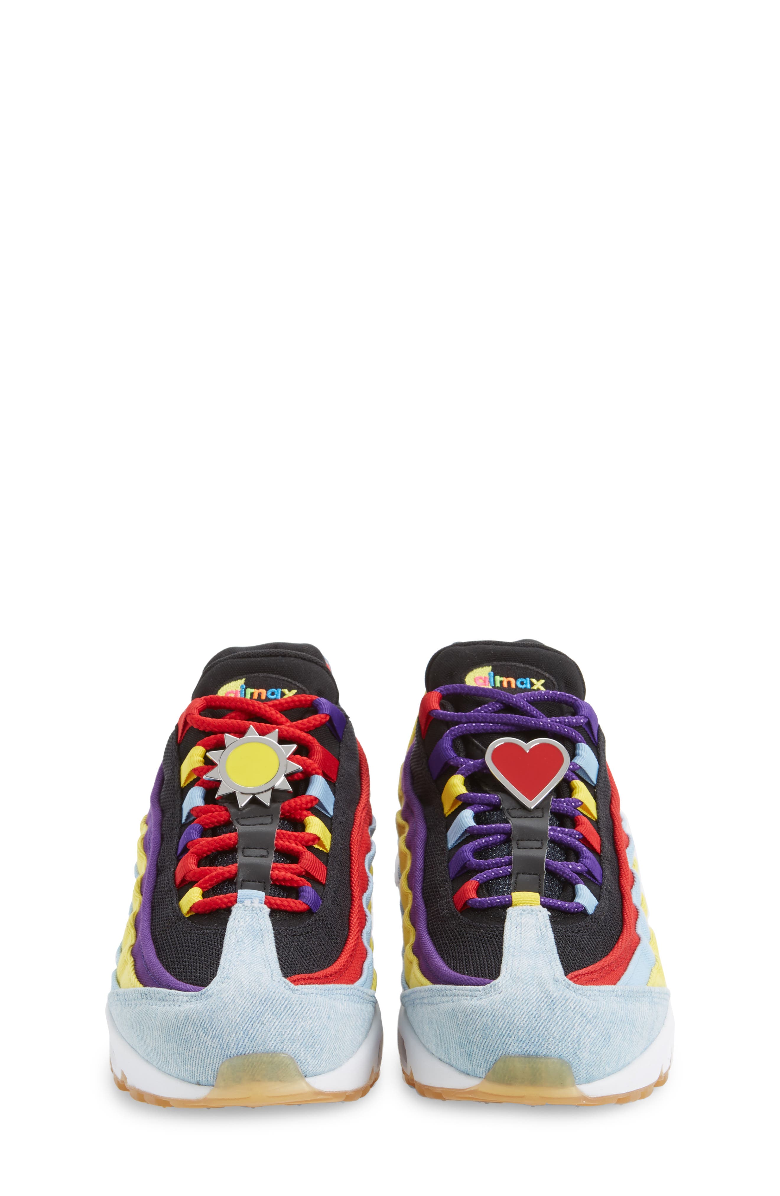 Air Max 95 SP Sneaker, Alternate, color, PSYCHIC BLUE/ YELLOW/ WHITE