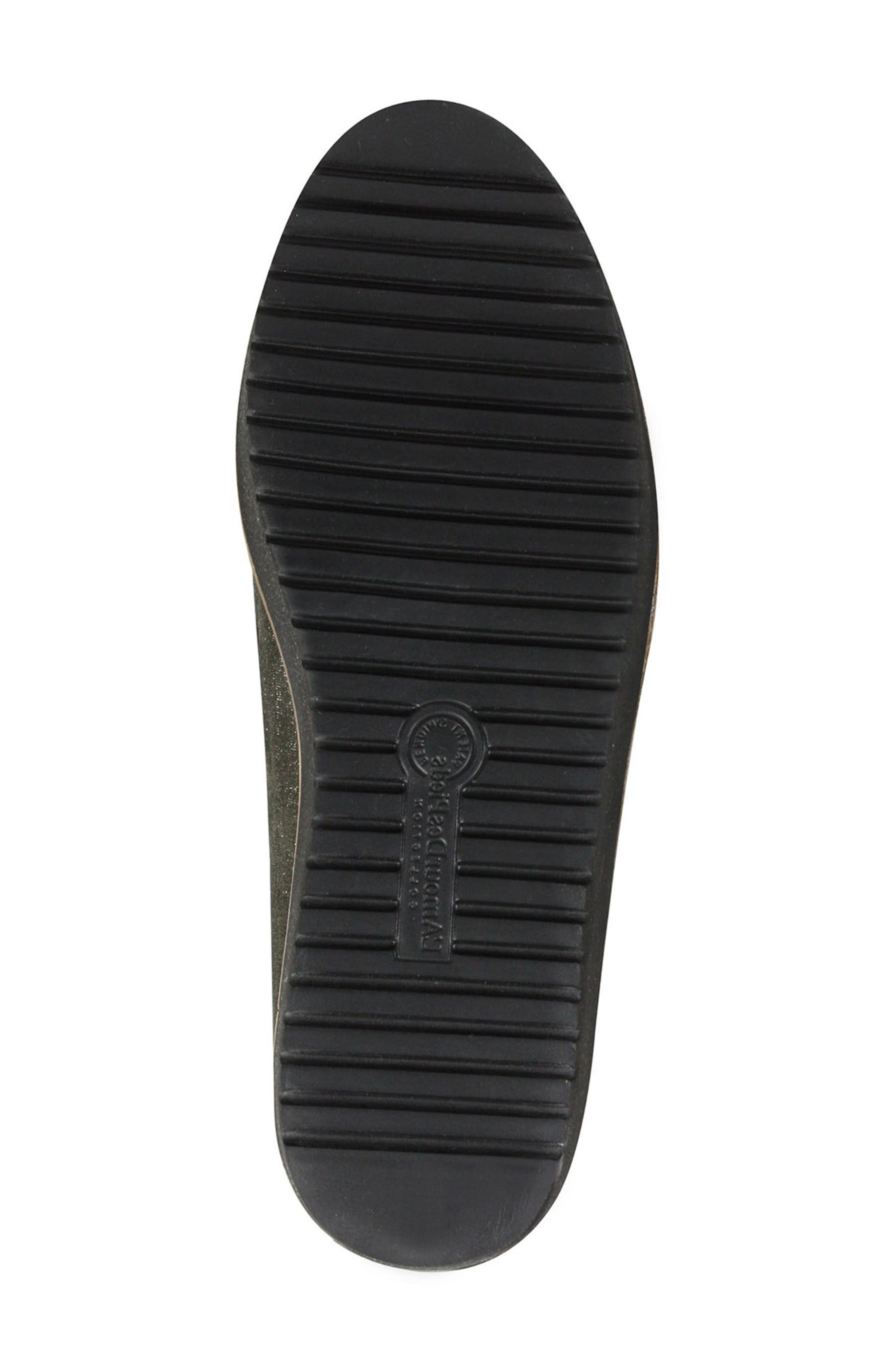 Ximena Loafer, Alternate, color, BLACK METALLIC LEATHER