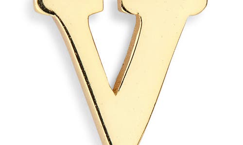 Marlyn Schiff Block Letter Initial Stud Earrings
