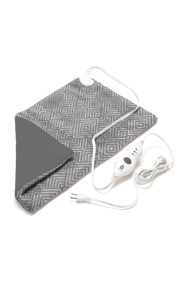 PURSONIC Extra Extra Large Electric Heating Pad, Main, color, Grey