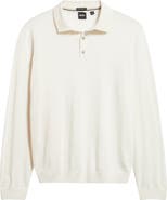 BOSS Lancione Wool Polo Sweater
