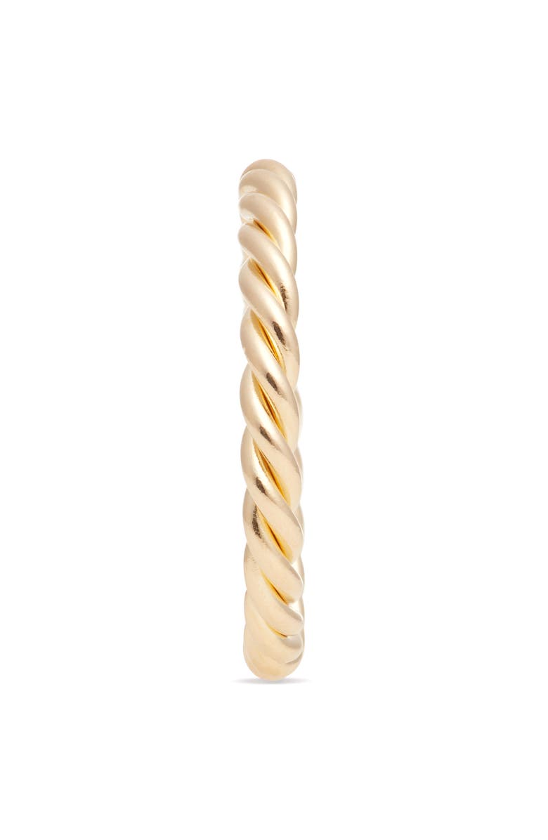 Nashelle Thick Twisted Band Ring, Alternate, color, Gold Fill