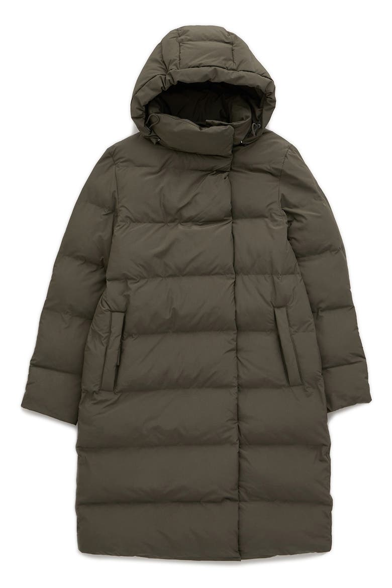 Holywell Bay Waterproof Puffer Coat, Alternate, color, MOORLAND GREEN