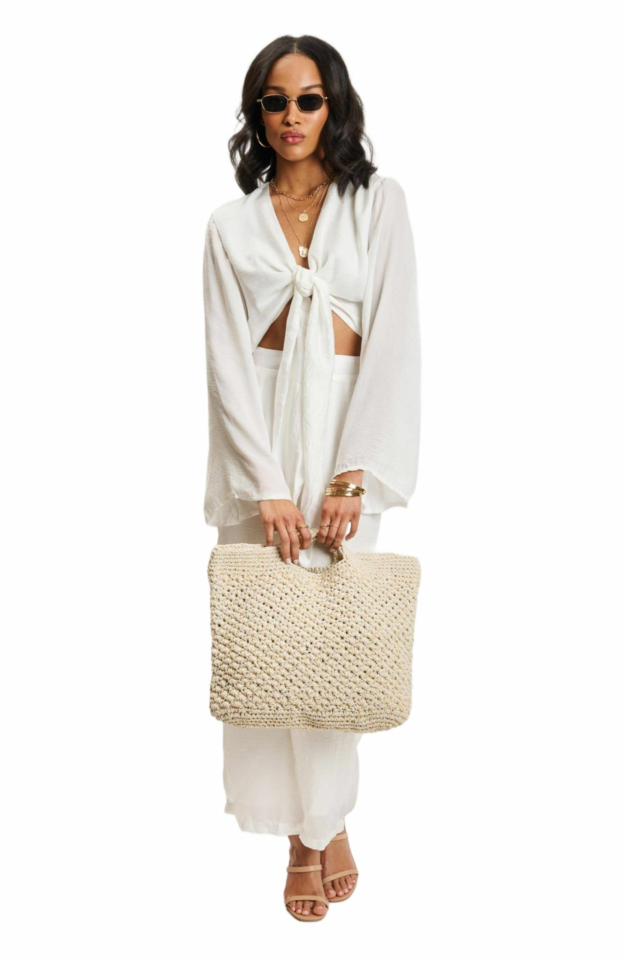 MODA LUXE Marisol Tote, Alternate, color, Natural