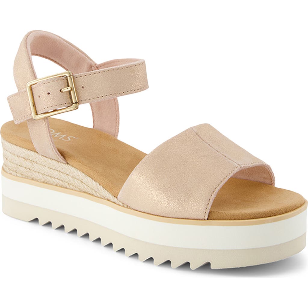 Toms Diana Platform Wedge Sandal