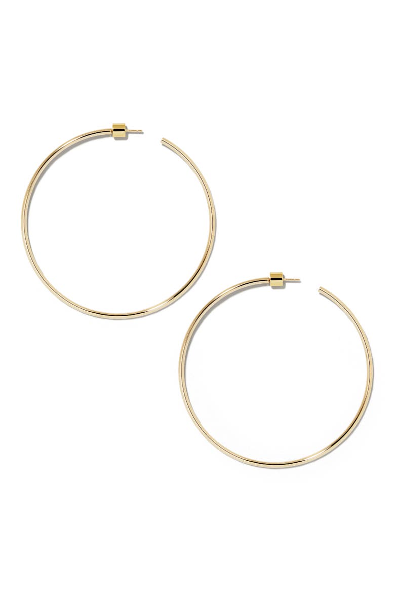 Thread Hoops, 2.5-Inch, Main, color, GOLD