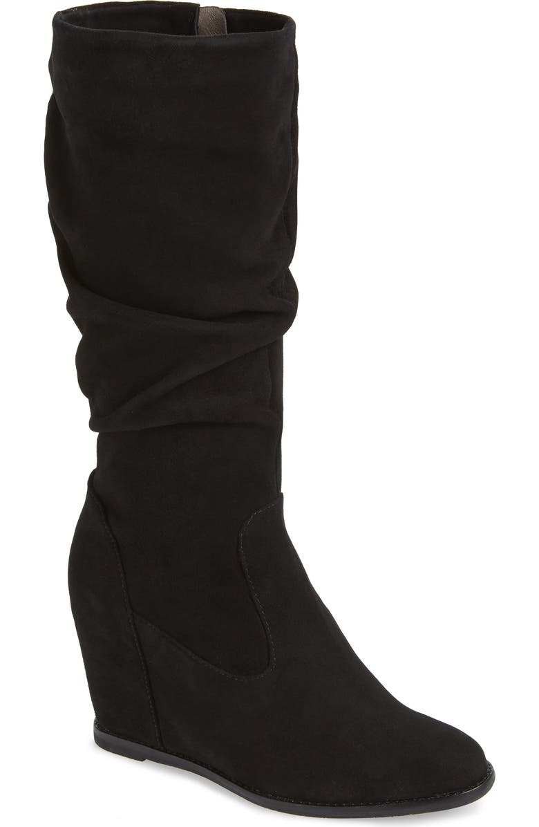 Johnston & Murphy Nicole Wedge Boot, Main, color,