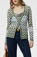 Missoni Metallic Lace Stitch Cardigan