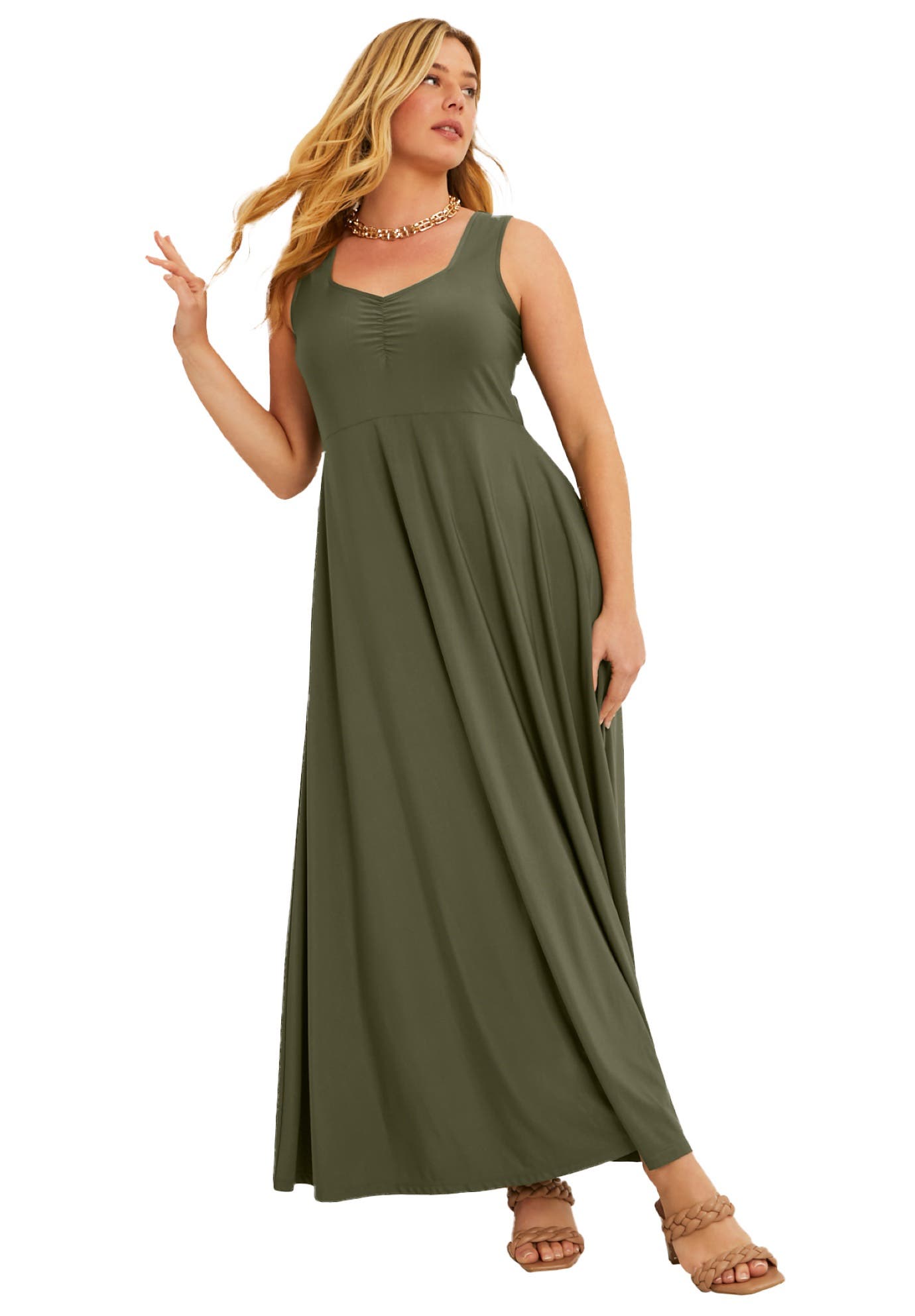 selected DARK OLIVE GREEN
