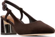 Donald Pliner Song Slingback Pointed Toe Pump