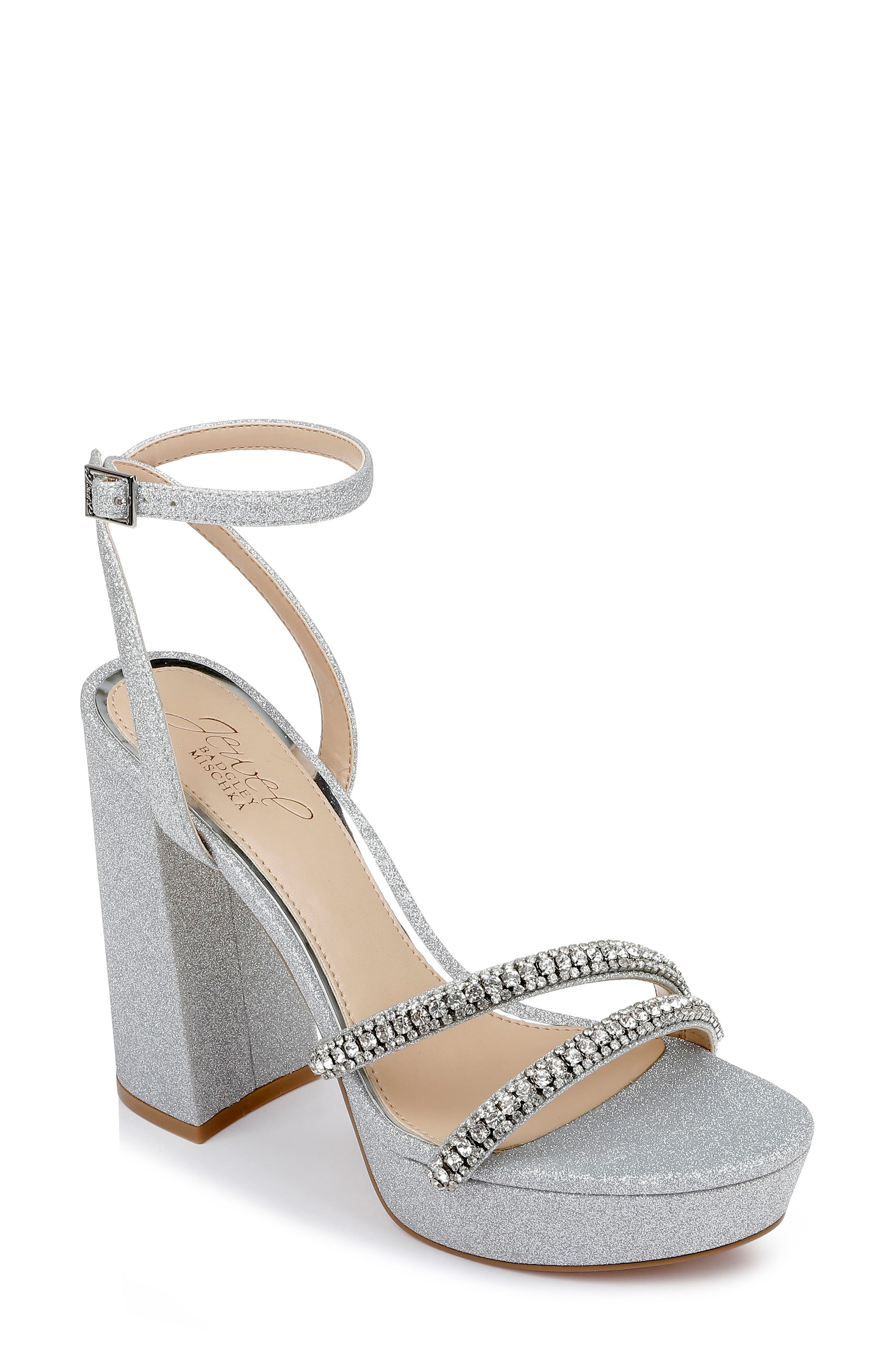 Jewel Badgley Mischka Rochel Platform Sandal