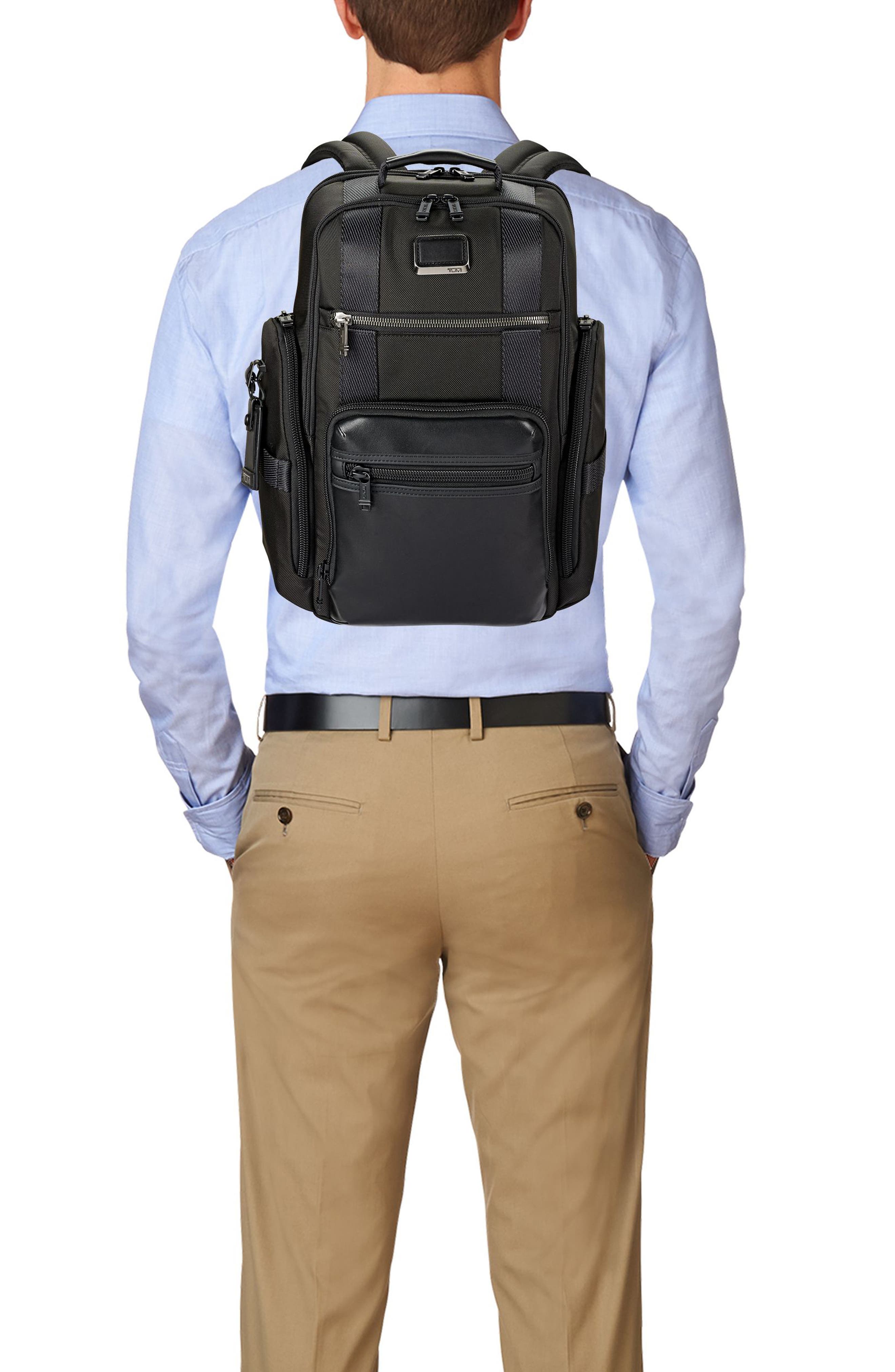 TUMI Alpha Bravo - Sheppard Deluxe Backpack, Alternate, color, 