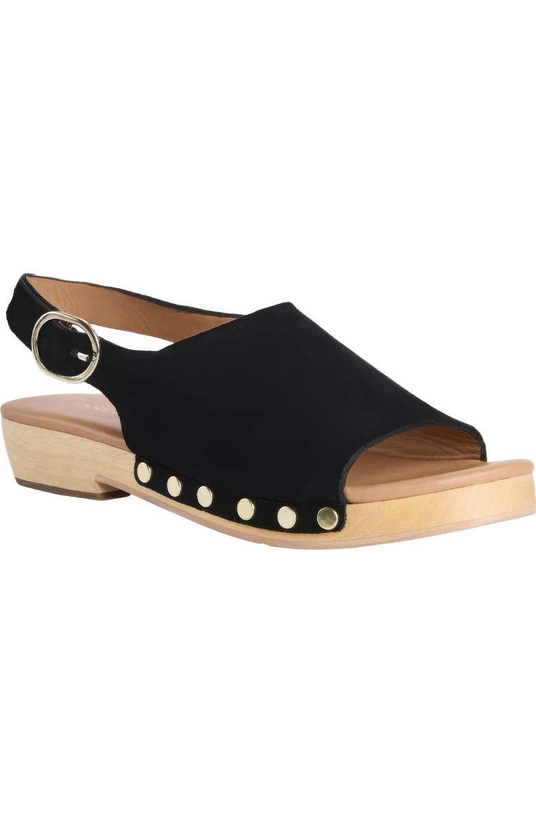 André Assous Oona Slingback Sandal, Main, color, Black