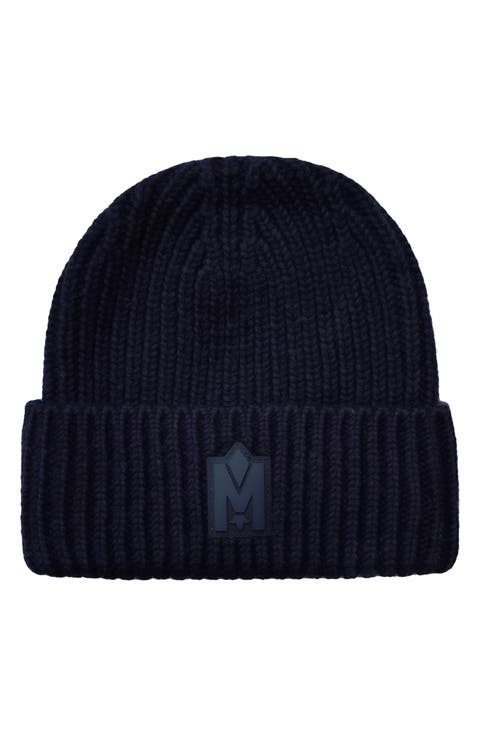 Jude Colorblock Wool Blend Rib Beanie