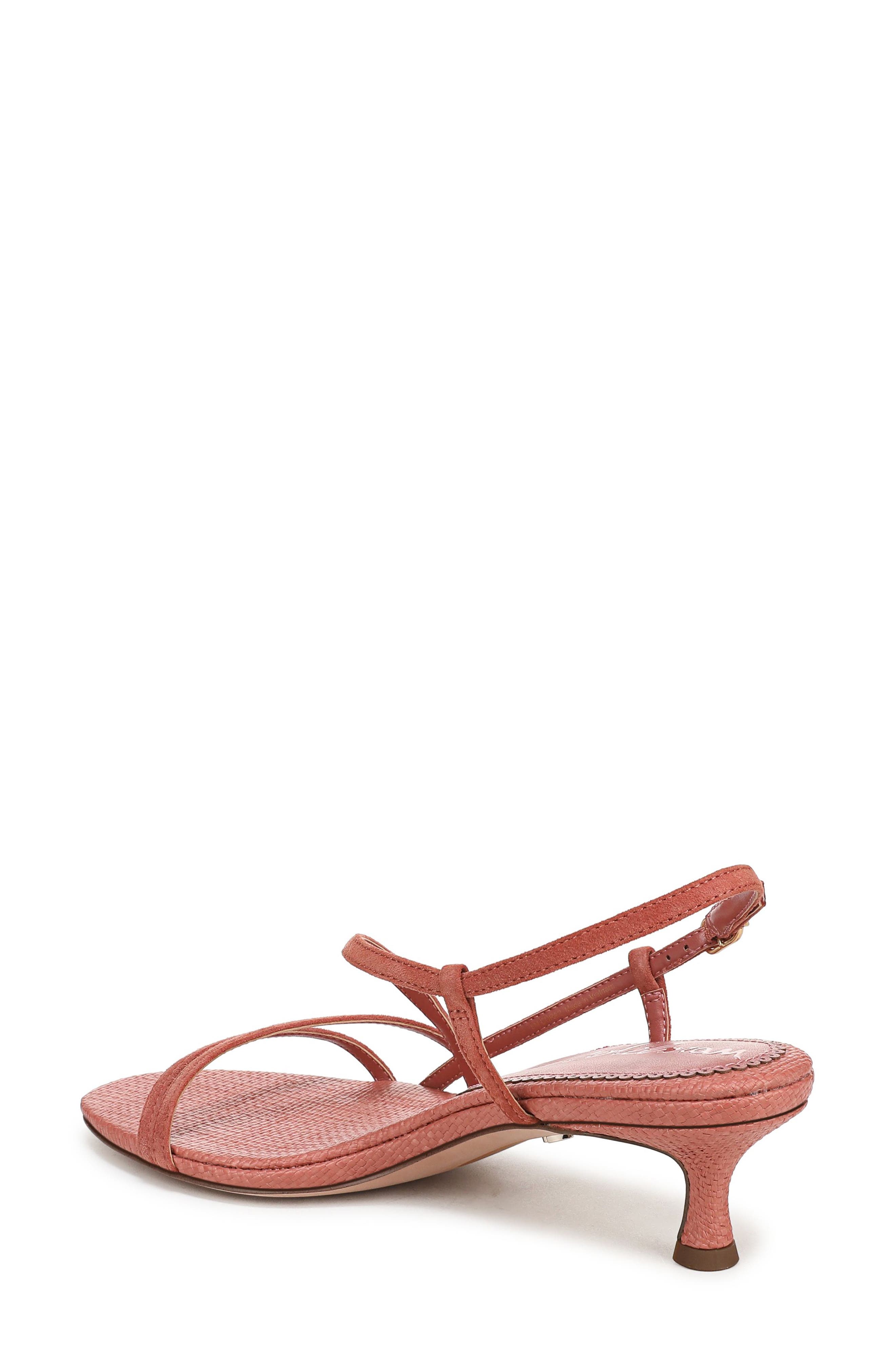 Cora Slingback Kitten Heel Sandal, Alternate, color, INDIE PINK
