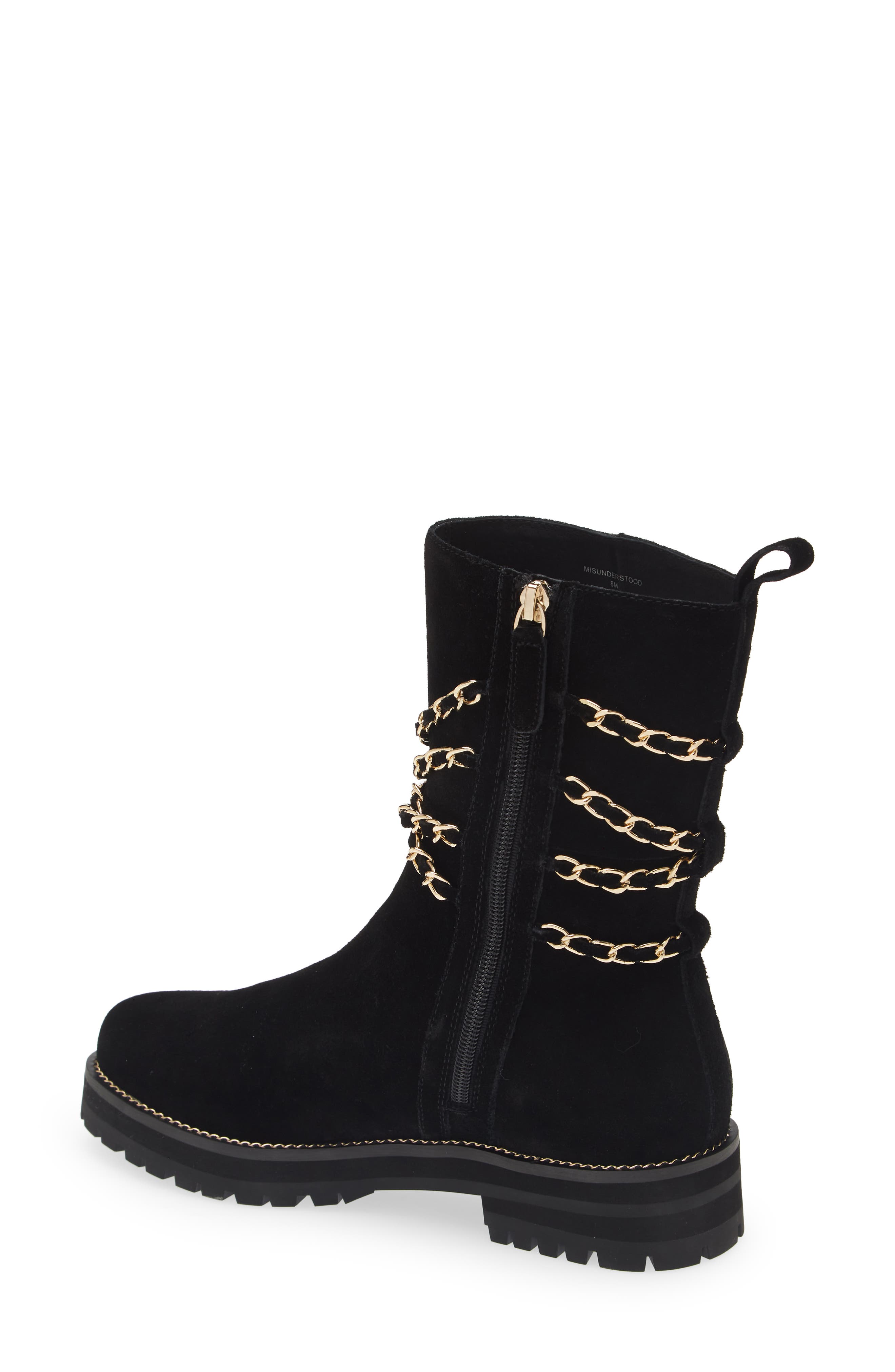 Cecelia New York Misunderstood Chain Boot, Alternate, color, 
