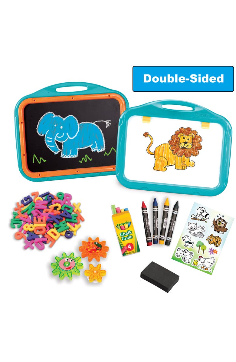 CRAYOLA Readytocreate Magnetic Board Playset, Animal Themed, Alternate, color, 