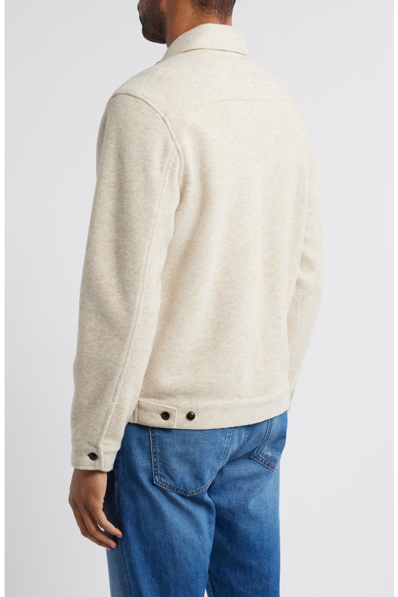 Shael Zip-Up Jacket, Alternate, color, ALMOND