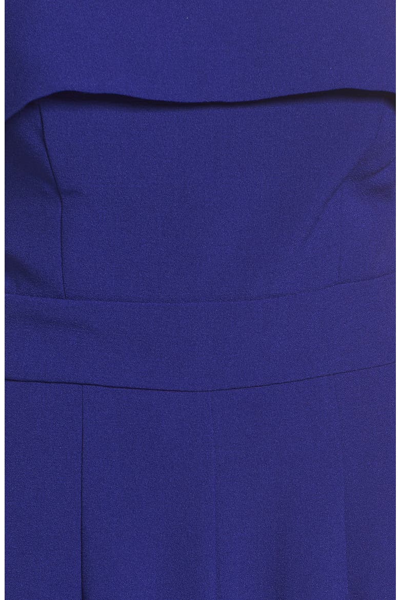 Strapless Jumpsuit, Alternate, color, COBALT