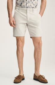 34 Heritage Arizona Slim Fit Flat Front Twill Chino Shorts
