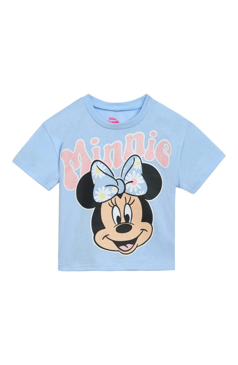 Disney T-Shirt & Leggings Set, Alternate, color, Sky Blue, Daisies