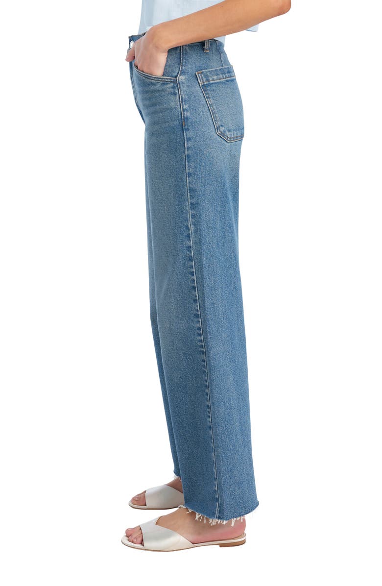 Favorite Daughter The Mischa Super High Waist Wide Leg Jean, Alternate, color, Rio