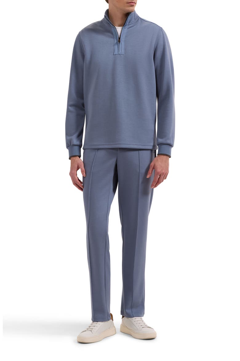 Soft Touch Quarter Zip Pullover, Alternate, color, STEEL