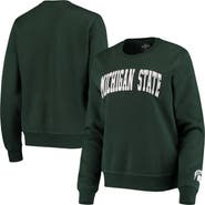 COLOSSEUM Women's Colosseum Green Michigan State Spartans Campanile Pullover Sweatshirt