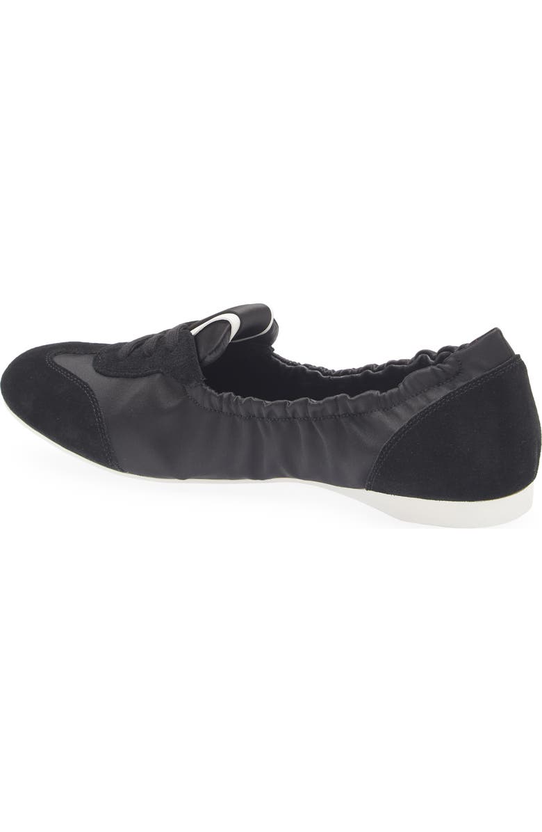 Jeffrey Campbell Stepper Flat, Alternate, color, Black Combo