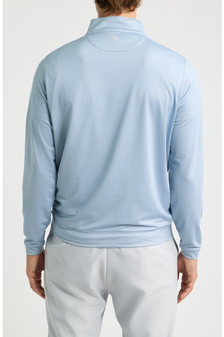 Perth Basketweave Performance Quarter Zip Pullover, Alternate, color, LAKESIDE